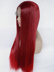 Two Tones Red Lace Front Wig 607