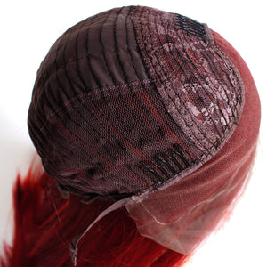 Two Tones Red Lace Front Wig 607