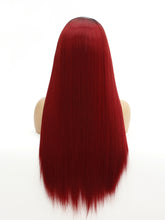 Load image into Gallery viewer, Rooted Red Lace Front Wig 627