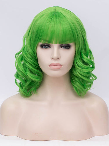 Mantis Green Bob Regular Wig 221