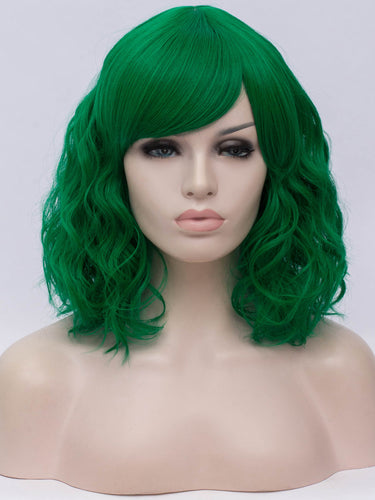 Emerald Green Bob Regular Wig 735