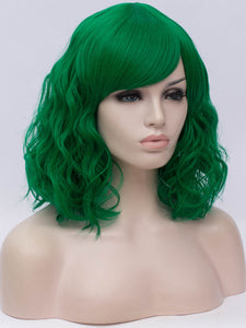 Emerald Green Bob Regular Wig 735