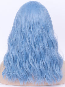 16" Baby Blue With Bang Regular Wig 704