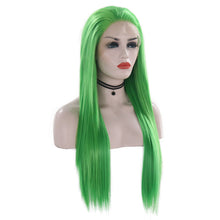 Load image into Gallery viewer, Mantis Green Lace Front Wig 015