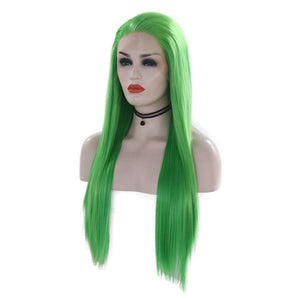 Mantis Green Lace Front Wig 015