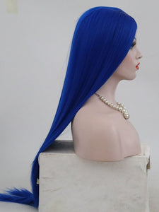 Ultramarine Blue Lace Front Wig 101