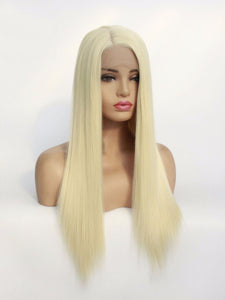 24" French Vanilla Blonde Lace Front Wig 469